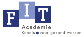 Het logo van de FIT Academie. Kennispunt voor gezond werken